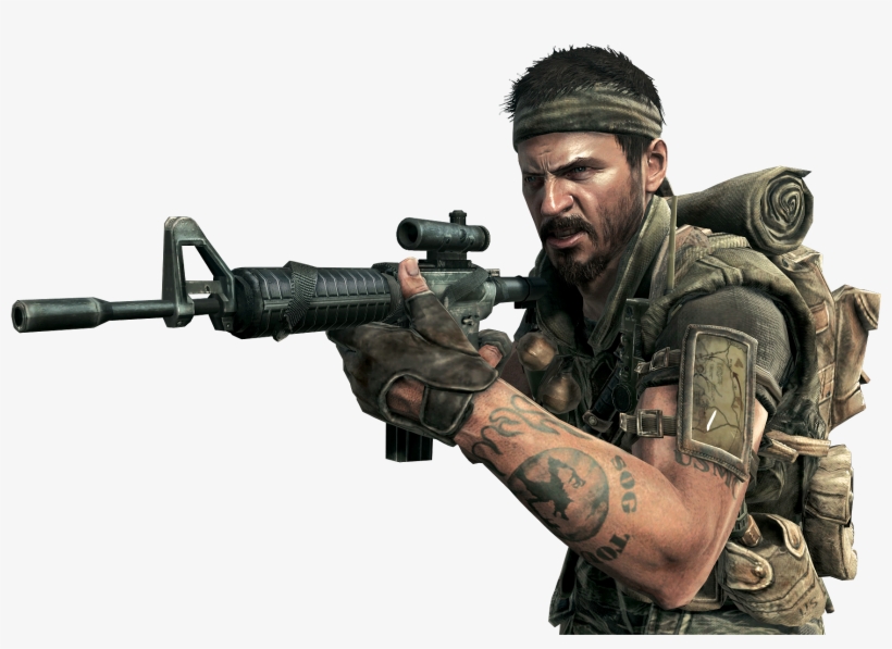 Call Of Duty Black Ops Png File - Call Of Duty Player, transparent png download