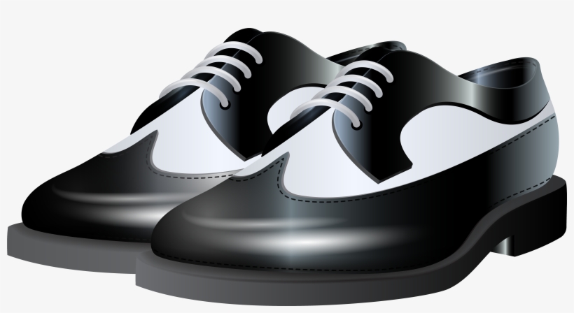 Black And White Shoes Ng Clip Art - Shoes Clip Art Black & White, transparent png download