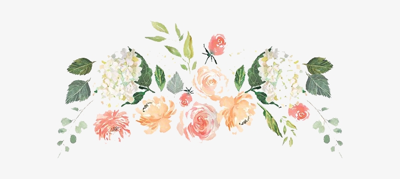 Free Watercolor Pink Magnolia Png - Snapchat Filter Sign For Wedding, transparent png download