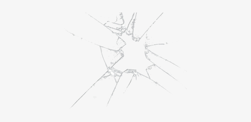 Broken Glass - Portable Network Graphics, transparent png download