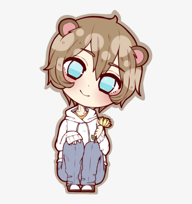 Vector Free Jasmiass Deviantart Commissions - Anime Boy Bear Png, transparent png download