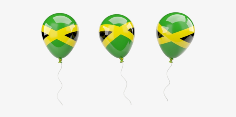 Jamaican Flag Png Download - Pakistan Flag Balloon Png, transparent png download