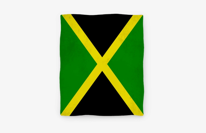 Flag Of Jamaica Blanket - Cabinetry, transparent png download