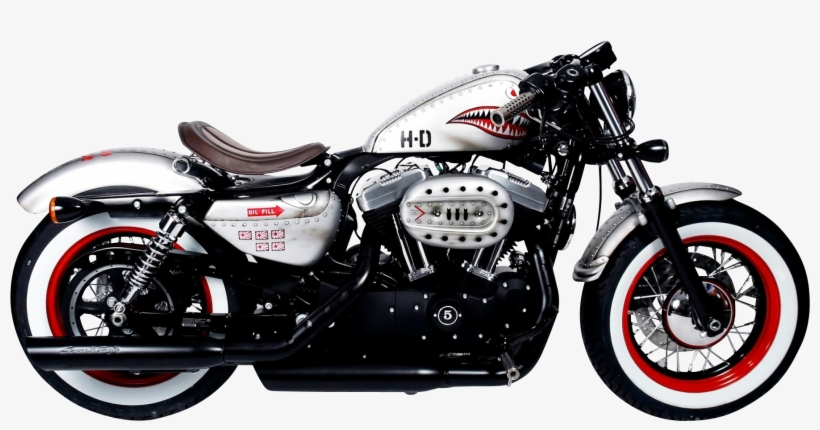 Harley Davidson Motorcycle Bike Png Transparent Image - Harley Davidson 48, transparent png download
