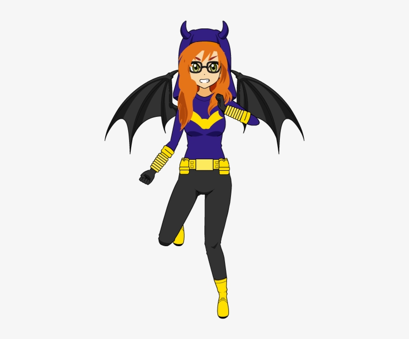 Dc Superhero Girls In Kisekae Form By - Batgirl Dc Superhero Girls, transparent png download