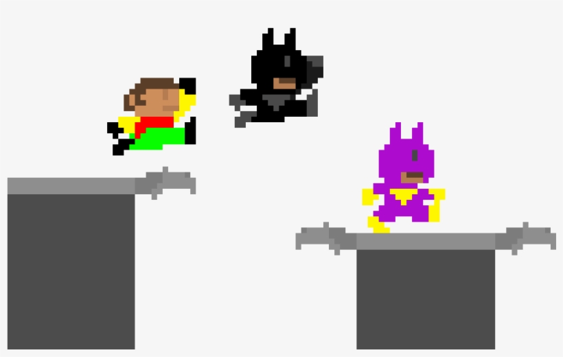 Batman, Robin And Batgirl - Batgirl, transparent png download