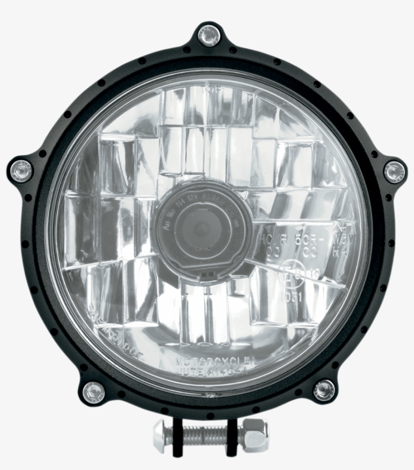 Roland Sands Black Ops 5 3/4" Universal Motorcycle - Universal Motorcycle 5 3 4 Headlights, transparent png download