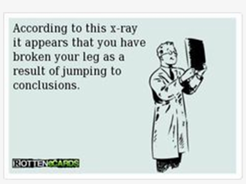 Jumping To Conclusion - Illustration, transparent png download