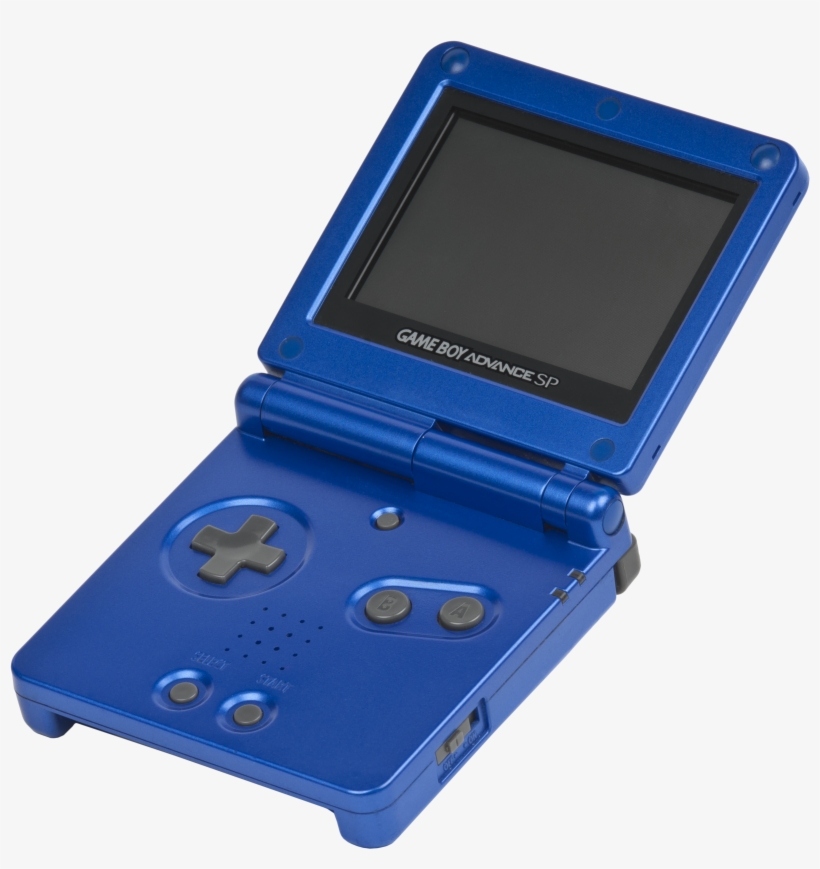 Game Boy Advance Sp Mk1 Blue - Gameboy Advance Sp, transparent png download