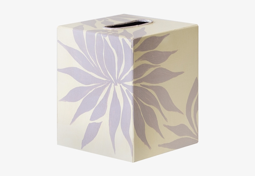 Dahlia Pink And Cream Tissue Box By Worlds Away Kbdahliap, transparent png download