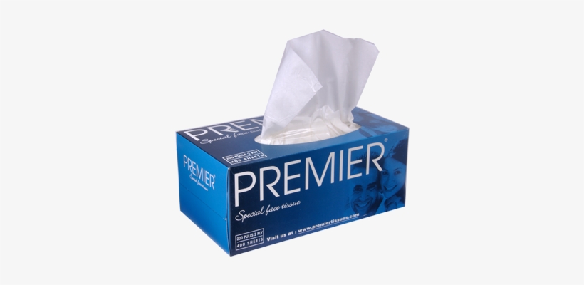 Premier Speical Face Tissue 200 Pull 400 Sheets, transparent png download