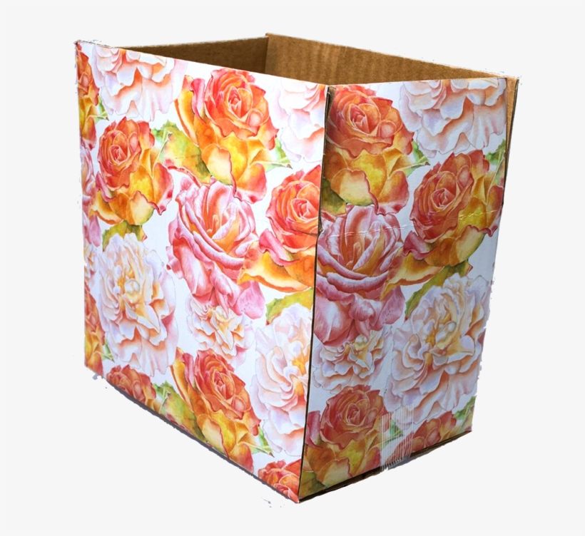 6x4x4 Blossoms Designer Boxes - Box, transparent png download