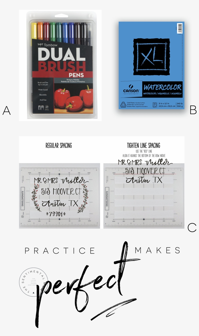 I'm Obsessed With Handlettering, Calligraphy And All - Tombow Dual Brush Pen Art Markers Set = Primary Colors, transparent png download