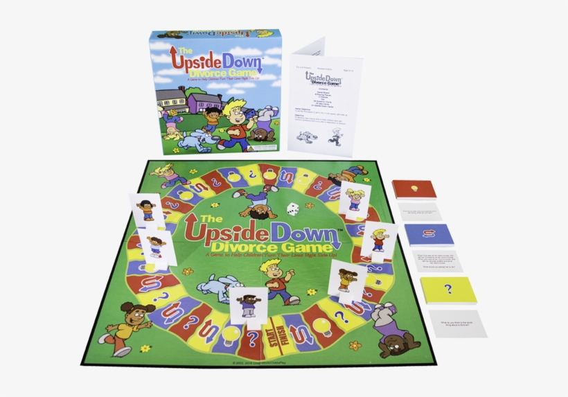 The Upside Down Divorce Game - Game, transparent png download