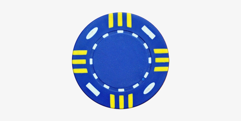 Blue Custom Poker Chip - Poker Chip, transparent png download