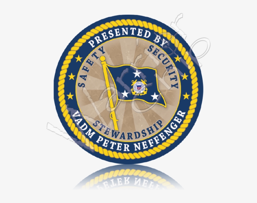 Custom Poker Chip Uscg - Police Poker Chips, transparent png download