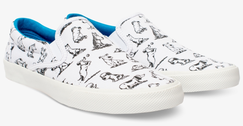 Shoodles Love These Dog Sneakers, So Cute - Slip-on Shoe, transparent png download
