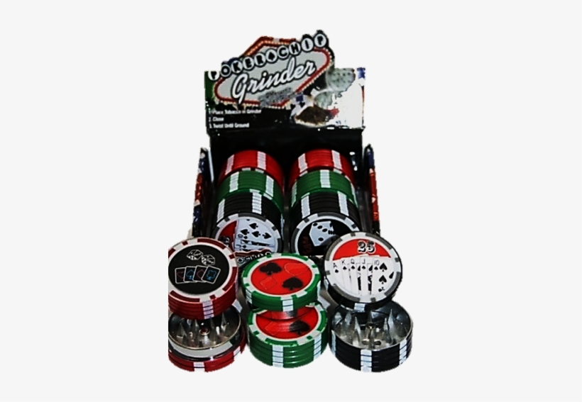 42mm Metal Poker Chip Grinder - Poker, transparent png download
