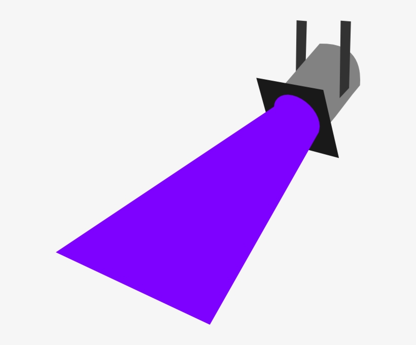 Purple Clip Art At Clker Com Vector - Spot Lights Clipart, transparent png download