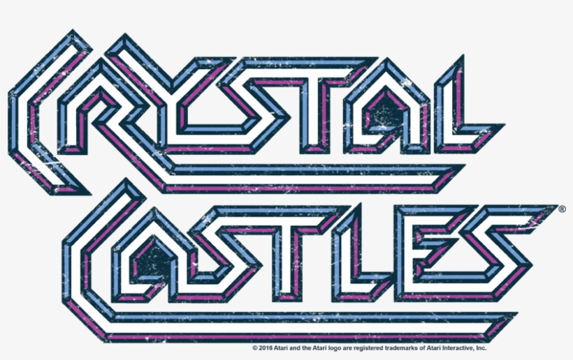 Atari Crystal Castles Logo Men's Crewneck Sweatshirt - Crystal Castles, transparent png download