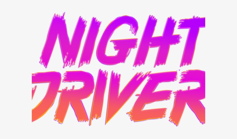 Atari Teases New Night Driver Game - Poster, transparent png download