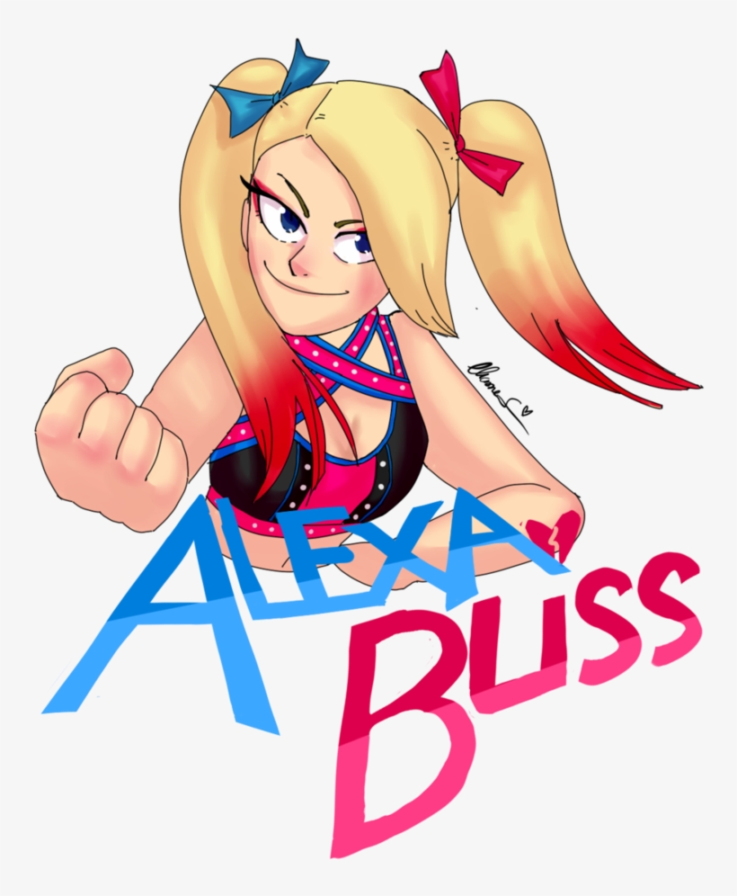 Wwe] Alexa Bliss By Shinkumancer On Deviantart Wwe Alexa Bliss Draw