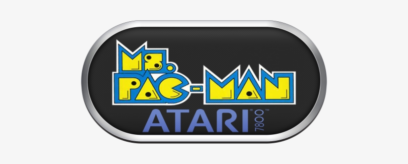 Atari 7800 Silver Ring Clear Game Logo Set - Label, transparent png download