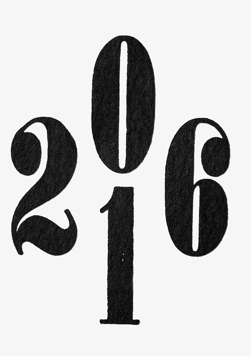 Letterpress Calendar - Calligraphy, transparent png download