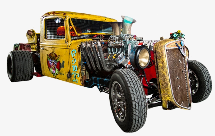 Movie And Tv Star Tribute Cars Coming To The Auto Show, - Clown Car, transparent png download