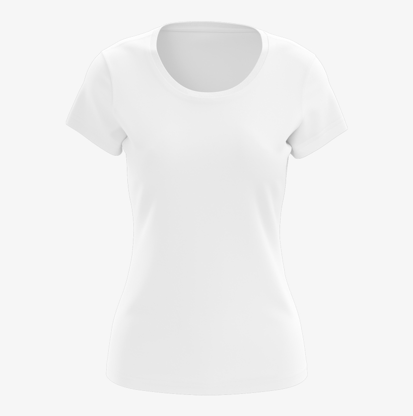 Blank Womens T Shirt - Active Shirt, transparent png download