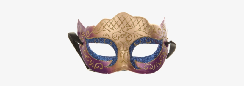 Venetian Mardi Gras Mask - Mask, transparent png download