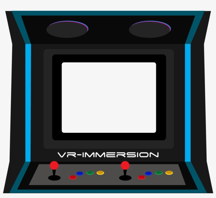 Svg Black And White Arcade Clipart - Arcade Machine Vector Free, transparent png download