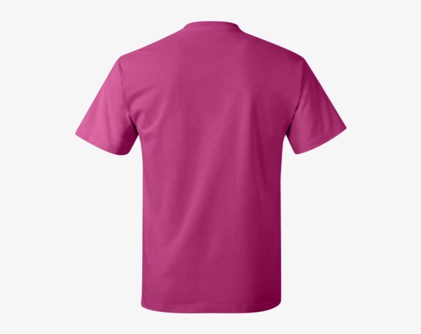 Hot Pink Polo Shirt Back, transparent png download