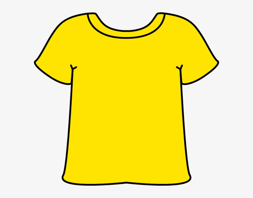 Yellow Tshirt Clip Art - Yellow T Shirt Clipart PNG Image | Transparent ...