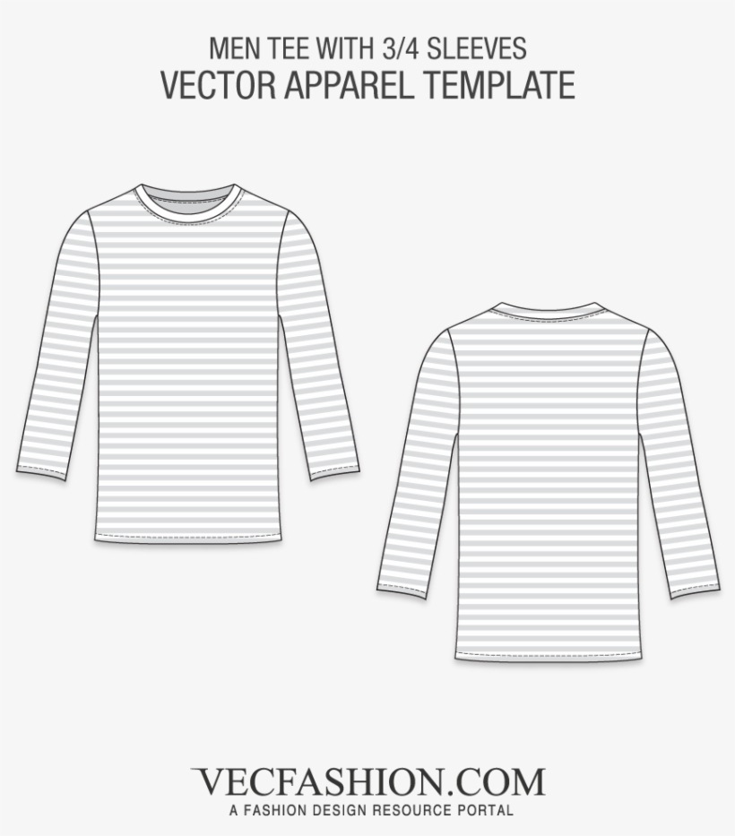 Men Tee With - Long-sleeved T-shirt, transparent png download