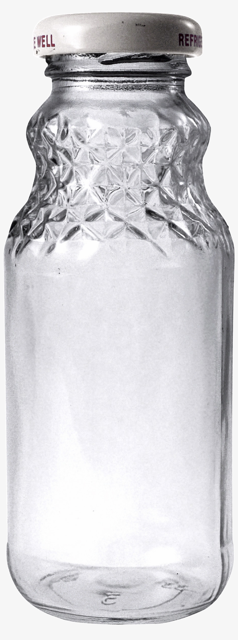 Empty Glass Bottle Png Image - Glass, transparent png download