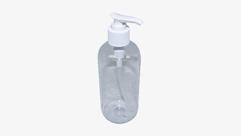 4 Bottles Clear Empty Bottle With Pump - Plastic Bottle, transparent png download