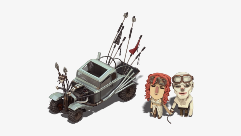Mad Max Fury Road Nux Car Isometric View - Nux, transparent png download