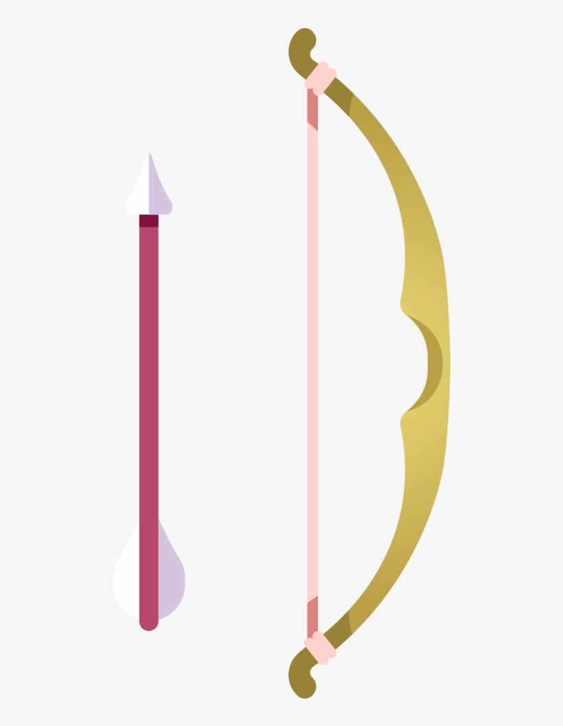 Download Svg Download Png - Bow And Arrow, transparent png download