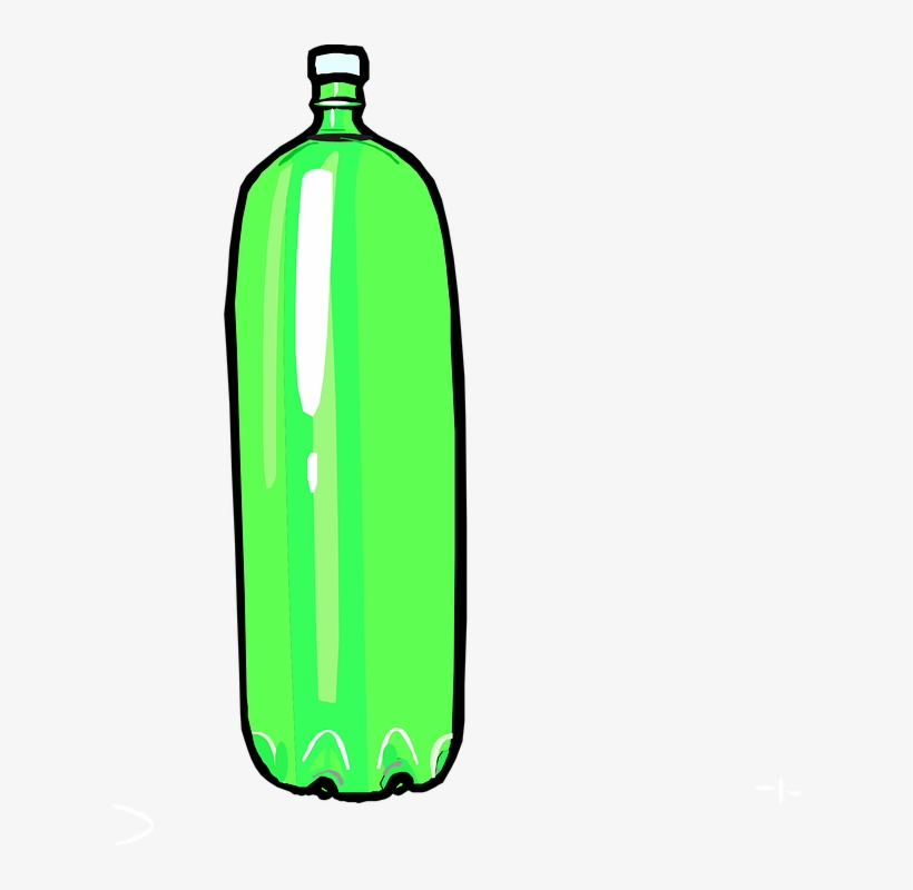 Image Free Library Plastic Bottles Free On Dumielauxepices - Green Plastic Bottle Clipart, transparent png download