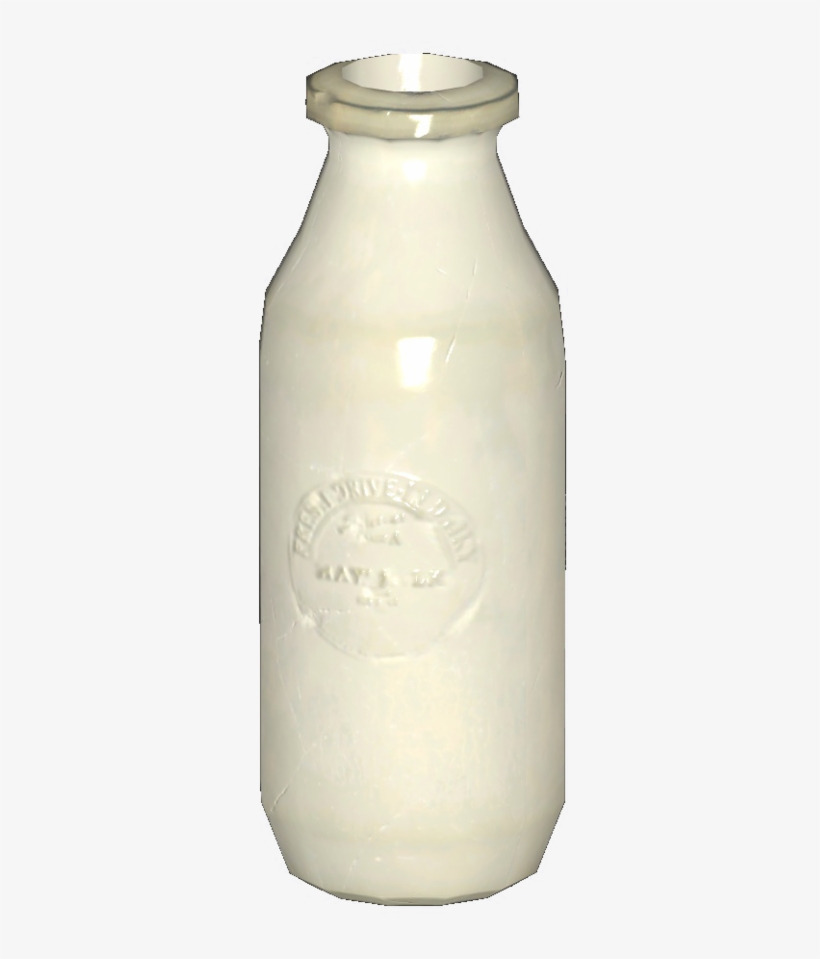 Empty Milk Bottle - The Vault, transparent png download