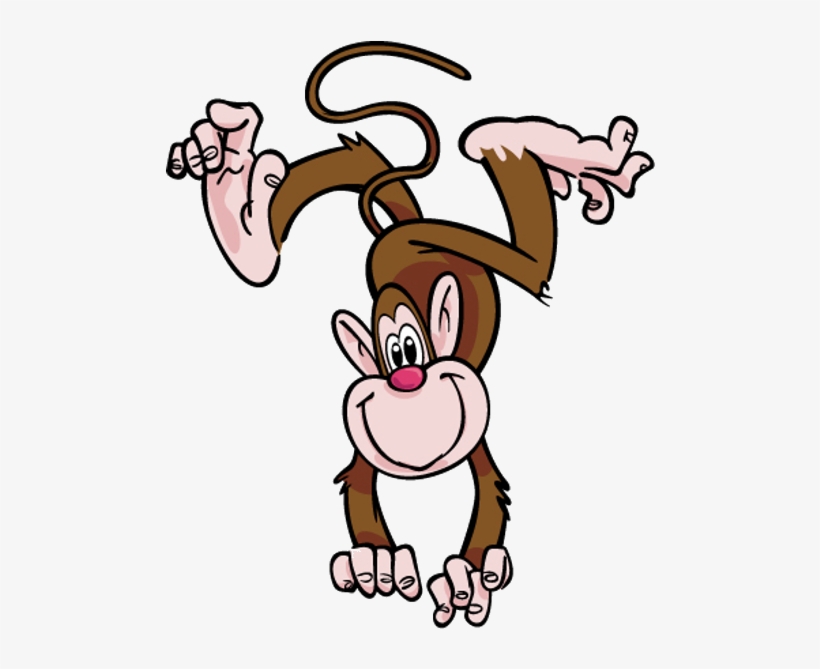 Spider Monkey Clipart Cartoon - Spider Monkey Cartoon, transparent png download