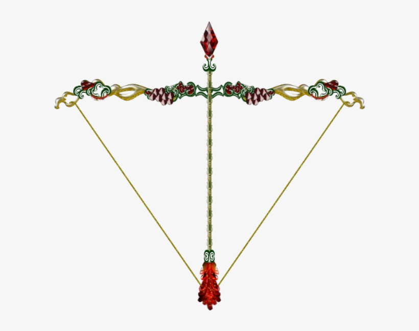 The Bows And Arrows Are Inspiration From Video Games - Bow And Arrow Drawing, transparent png download