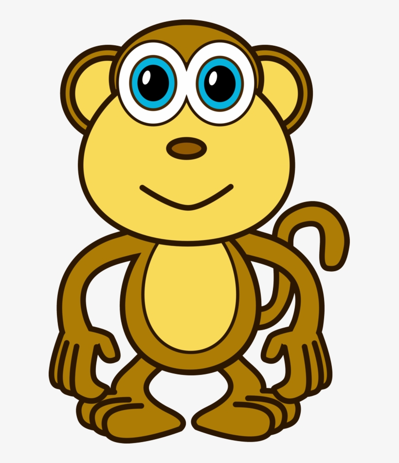 Monkey Cartoon Monkey Cartoon A Mohn Thing - Monkey Business Stay Out Bib, transparent png download