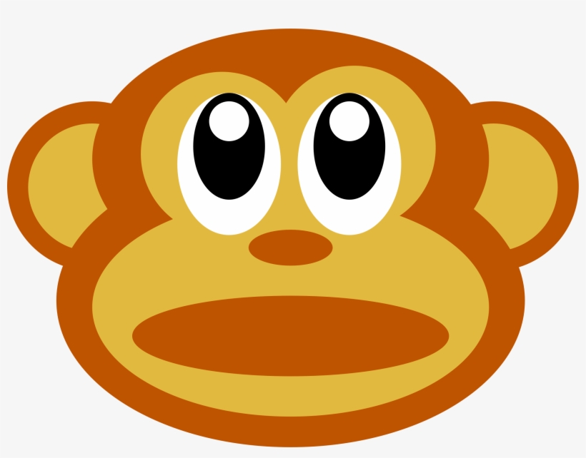 Clipart Monkey Face Clipartfest - Monkey Face Clipart Png, transparent png download