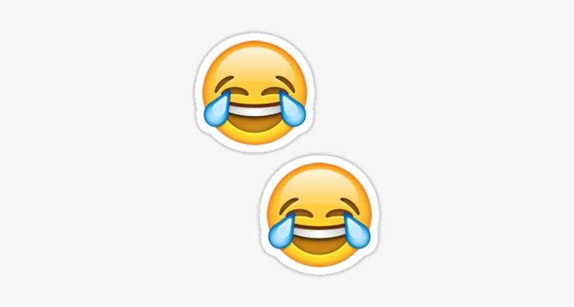 "emoji Smilies - Laughing Crying - " - Crying Laughing Emoji Clip Art, transparent png download