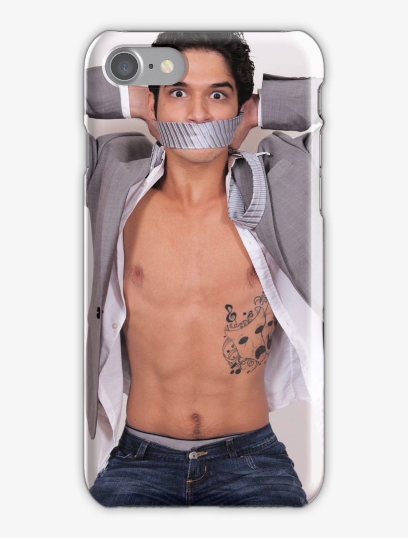 Cute Tyler Posey Shirtless Iphone 7 Snap Case - Tyler Posey Shirtless, transparent png download