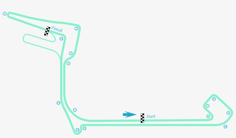 New York City Layout 2018 - Sanya Formula E Circuit, transparent png download