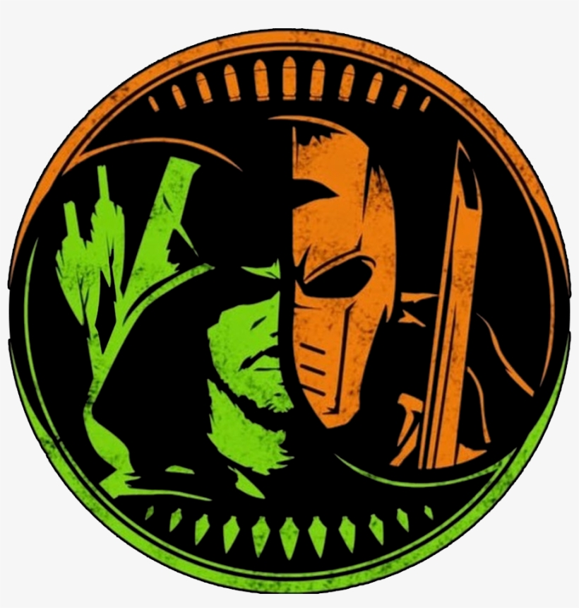 Arrow/deathstroke - Arrow Deathstroke Yin Yang, transparent png download