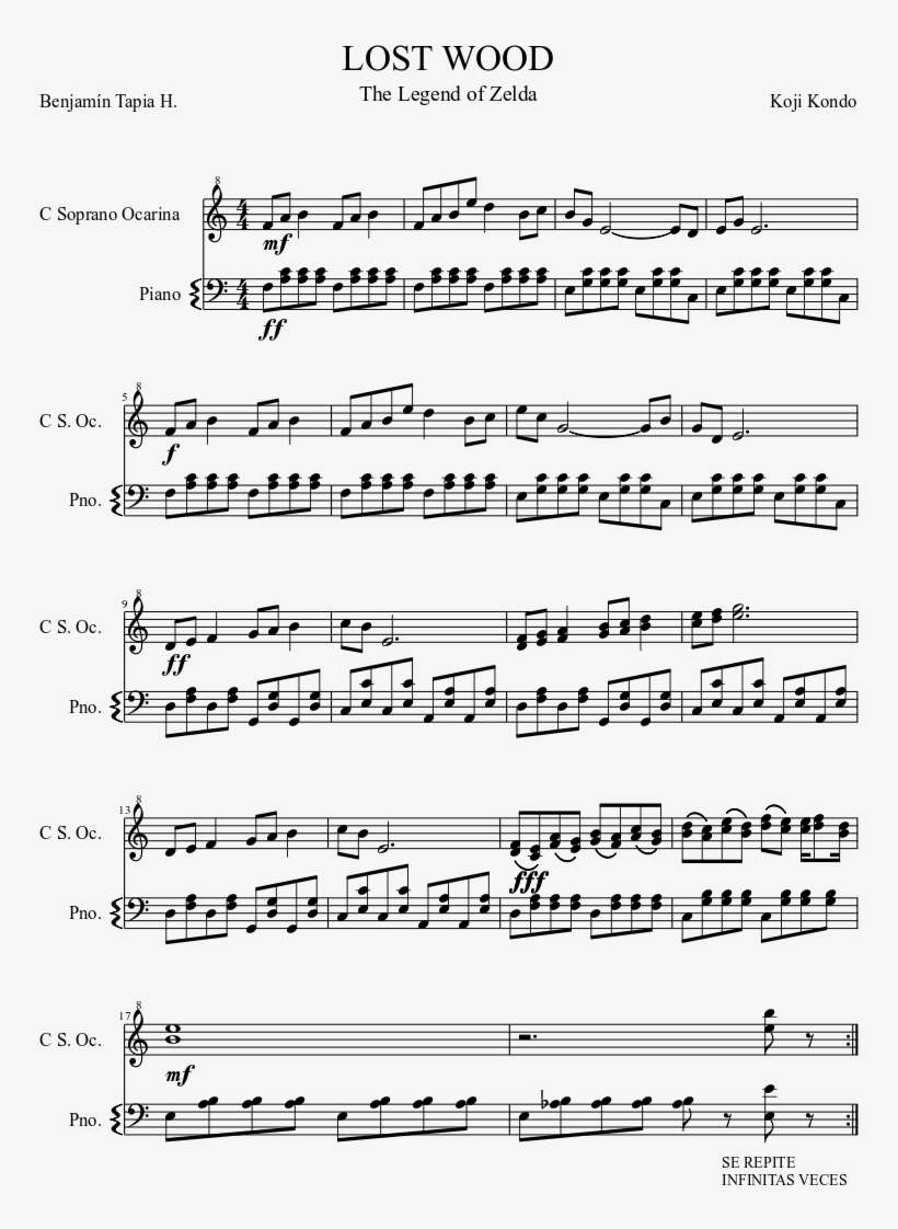 Lost Woods For Ocarina And Piano By The Legendary Hero PNG Image